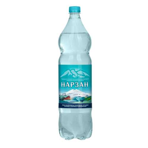 Минеральная вода Нарзан 1,5 л ПЭТ 100034 (6 шт.) в ВкусВилл