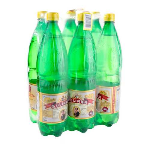 Вода минеральная SULINKA газированная, 1.25 л/6шт в ВкусВилл