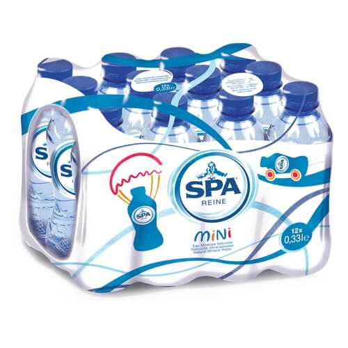 Вода SPA Reine минеральная негазированная 0.33 л 12 шт в ВкусВилл