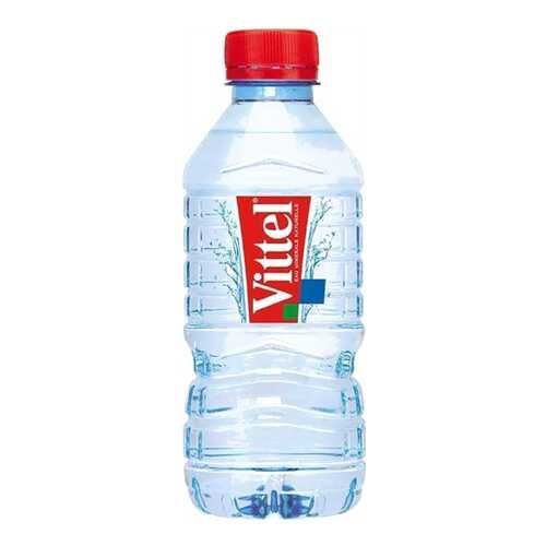 Вода Vittel питьевая минеральная негазированная пластик 0.33 л 8 штук в упаковке в ВкусВилл