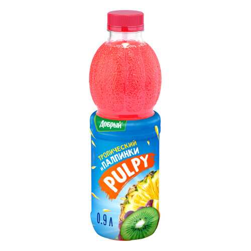 Напиток сокосодержащий тропический Pulpy свежая мякоть 0.9 л в ВкусВилл