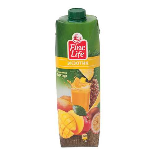 Нектар Fine Life экзотик с мякотью фруктов 1 л в ВкусВилл