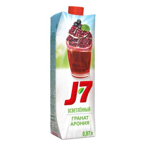 Нектар J7 из граната и черноплодной рябины 0.97 л в ВкусВилл