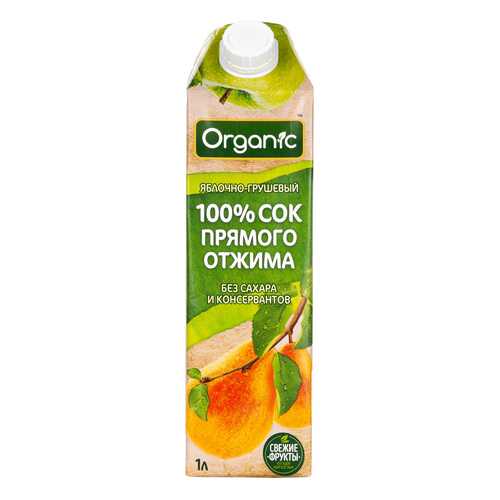 ORGAN'C Яблочно-грушевый сок прямого отжима, 1л в ВкусВилл